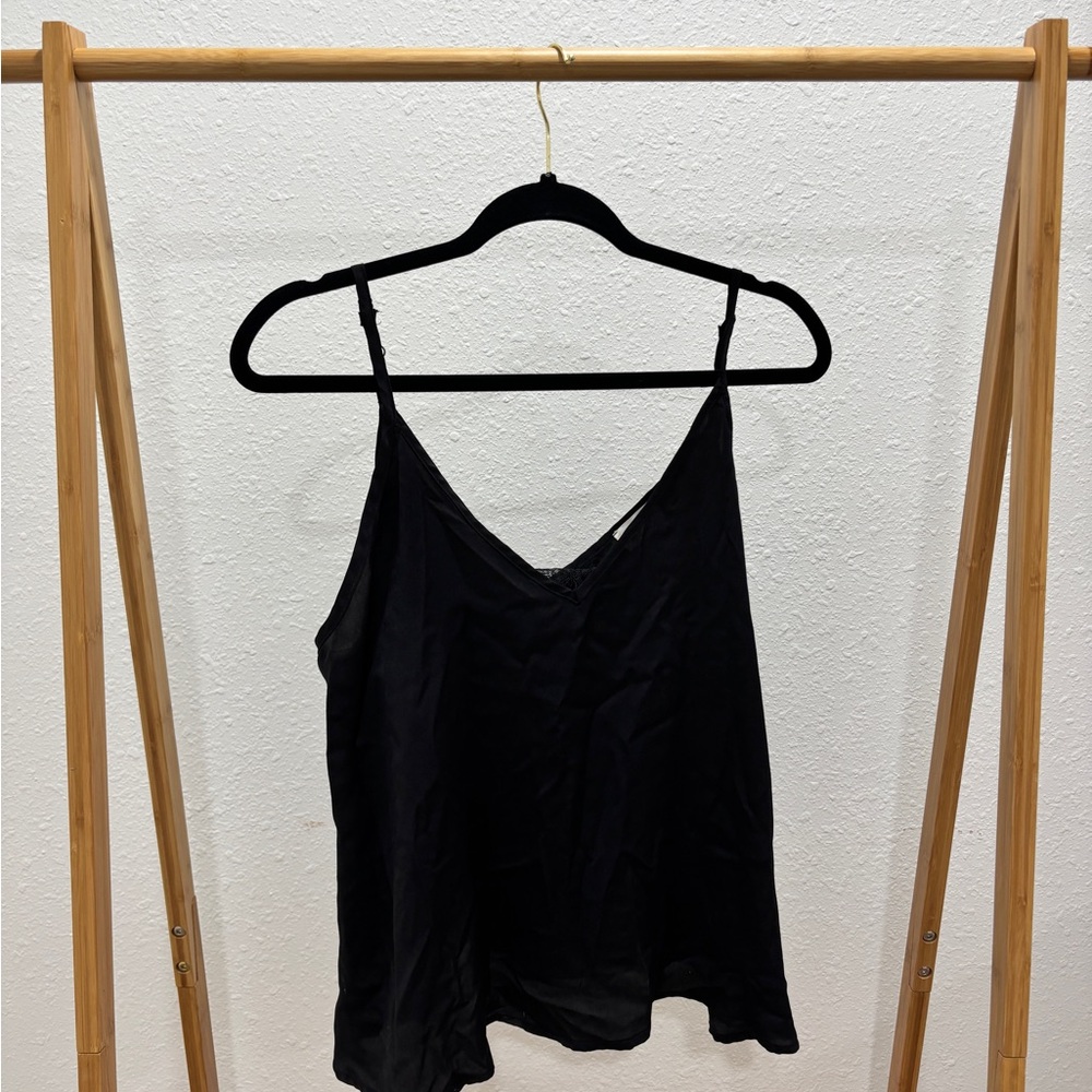Black Women's Tank Top lace